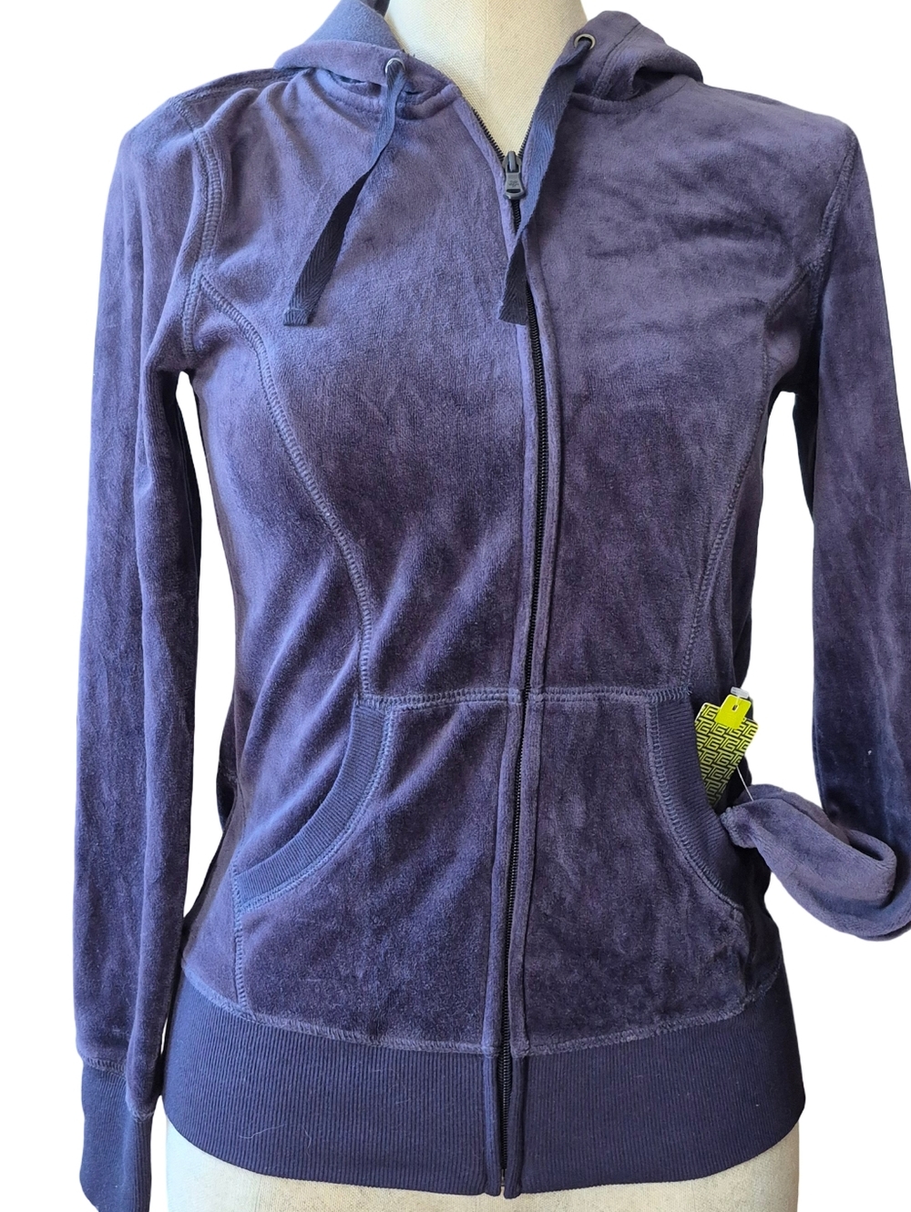 NWT Tek Gear Womens Size XS Velour Hoodie